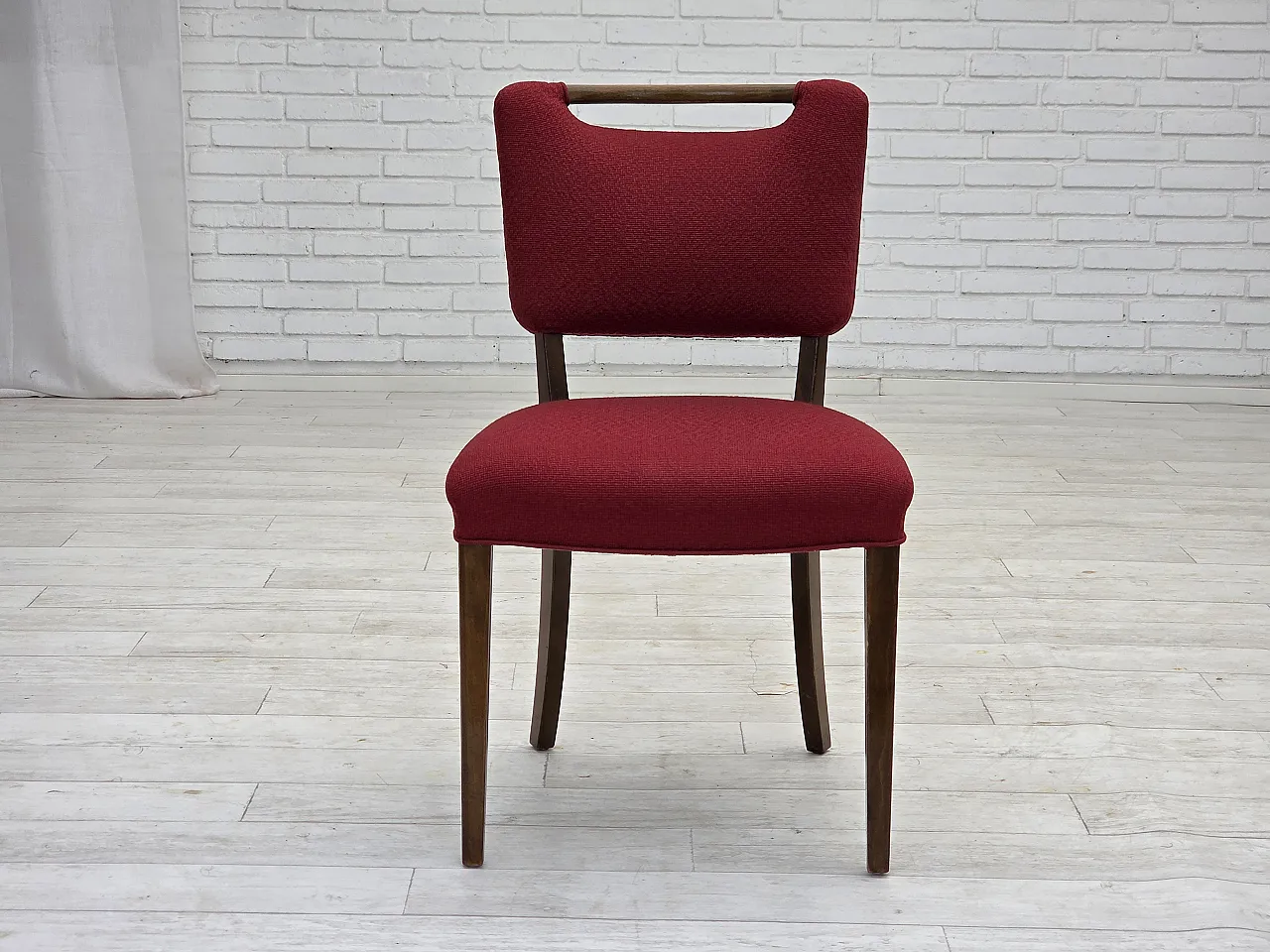 6 Danish dining chairs by Slagelse Møbelværk, 1960s 7