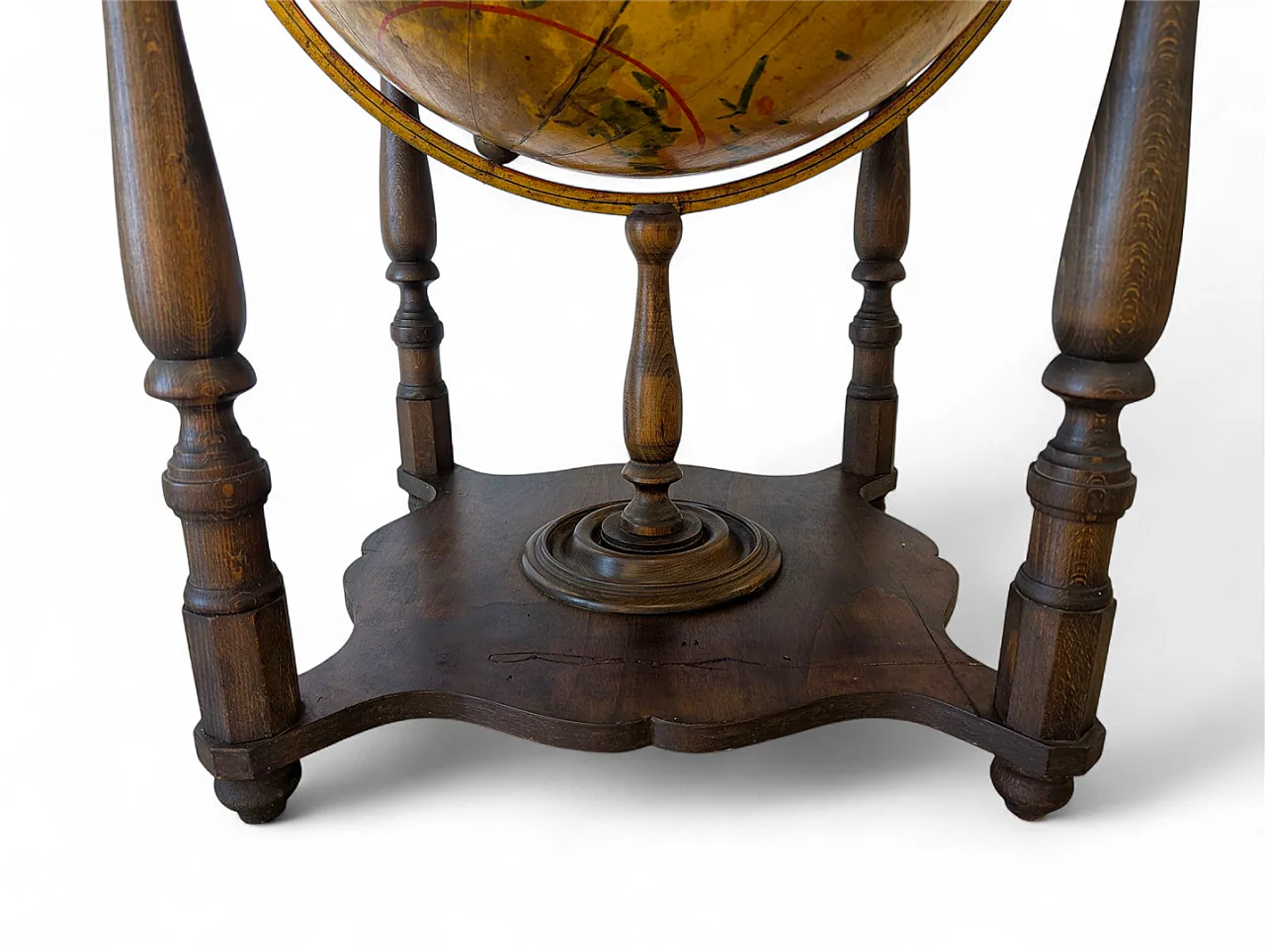 Mappamondo from land, 19th century 6