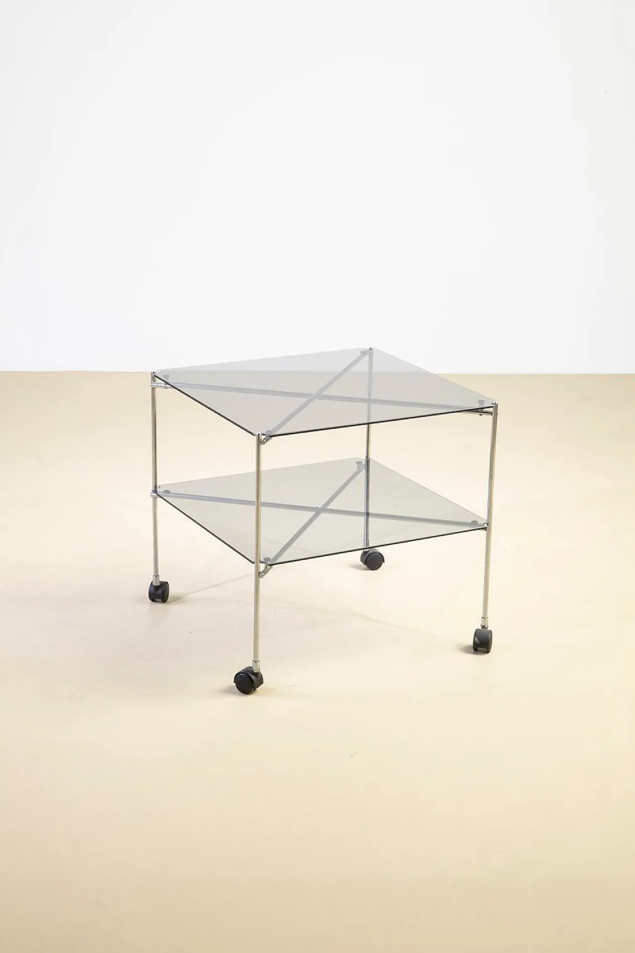 Tavolino da caffè Biplano di Bruno Munari per Robots Milano, anni '70 8