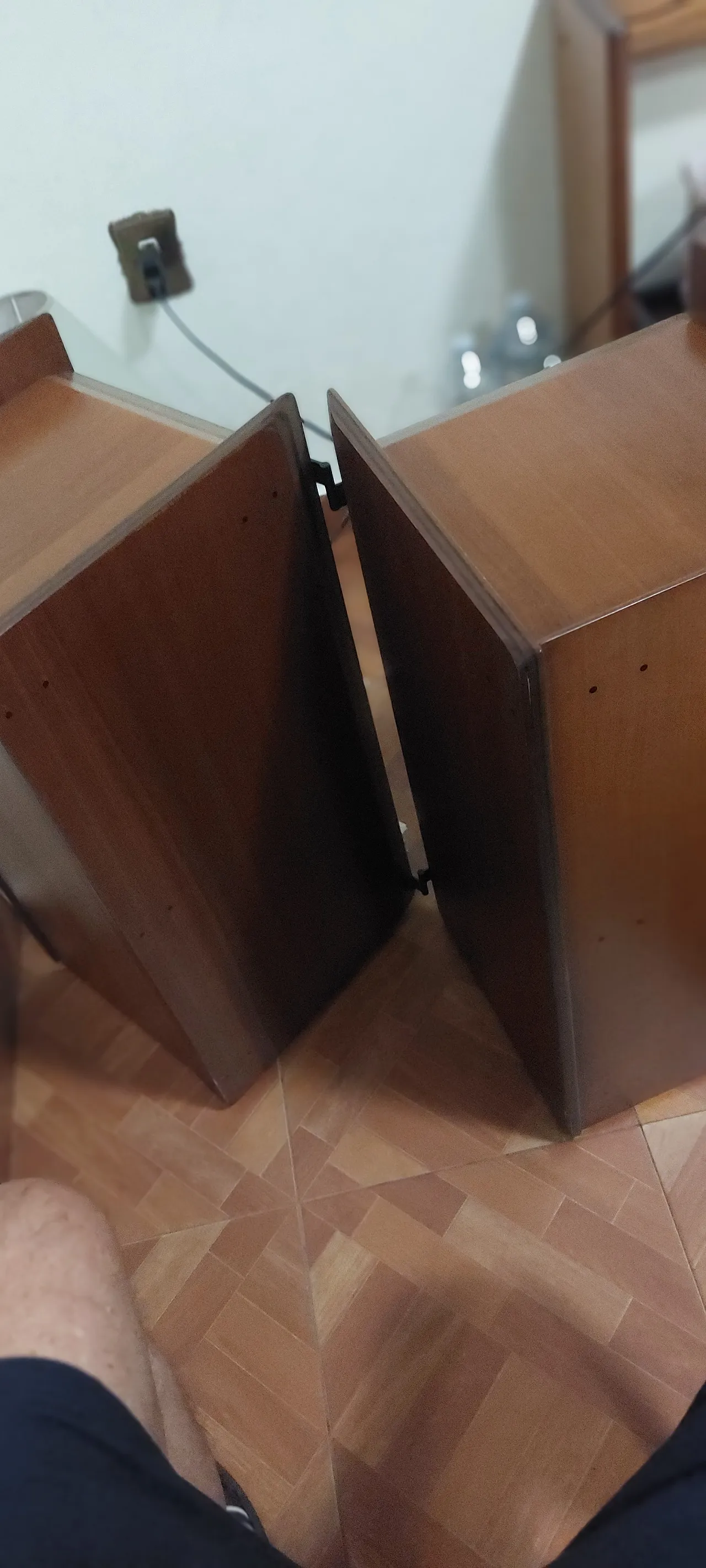 Letto con comodini Artona di Afra e Tobia Scarpa, anni '70 2