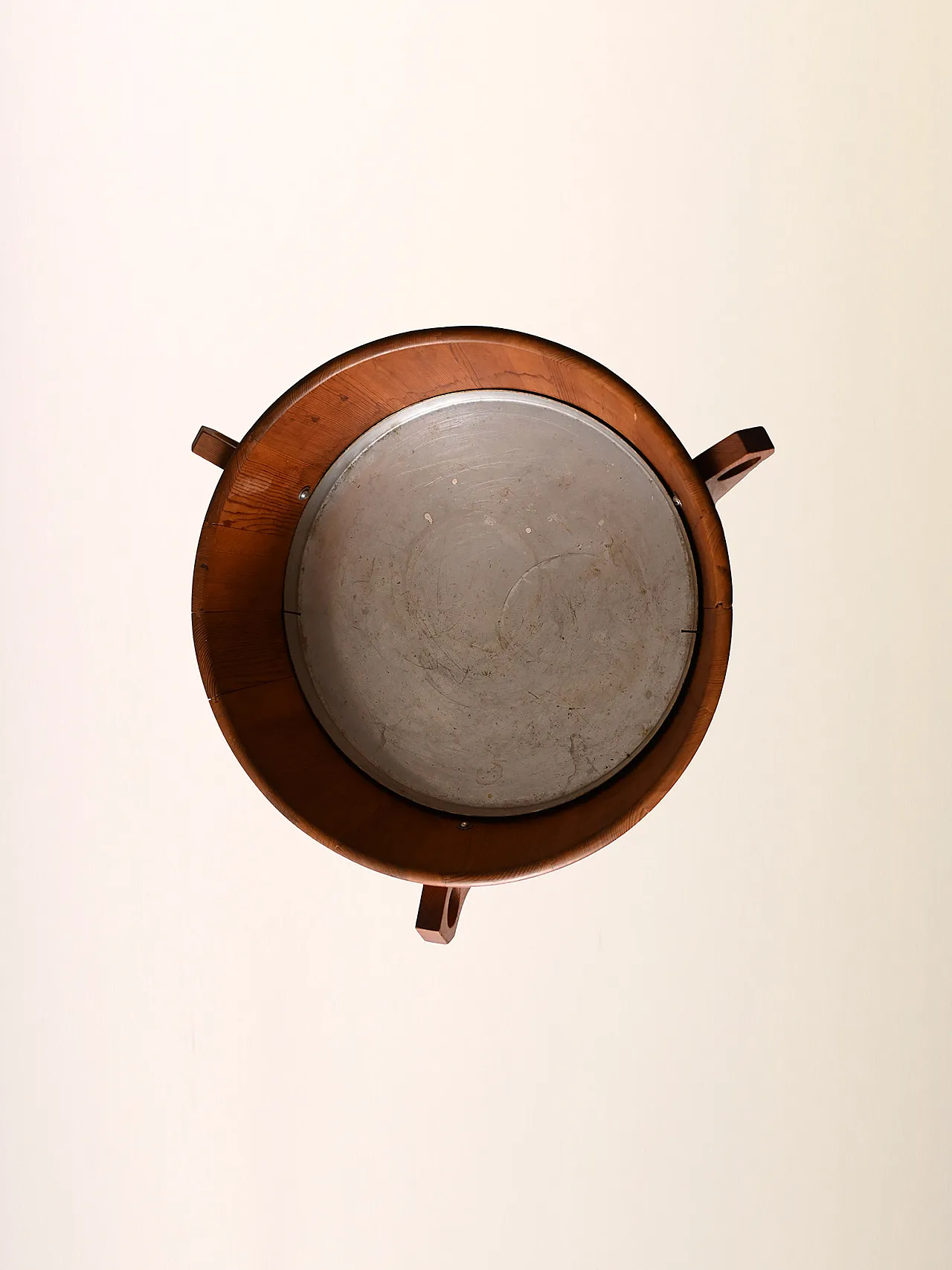 Portafiori scandinavo in teak, anni ’60 8