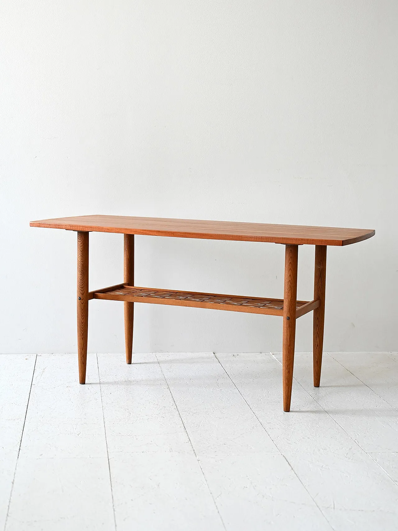 Scandinavian teak coffee table, mid-20th century 2