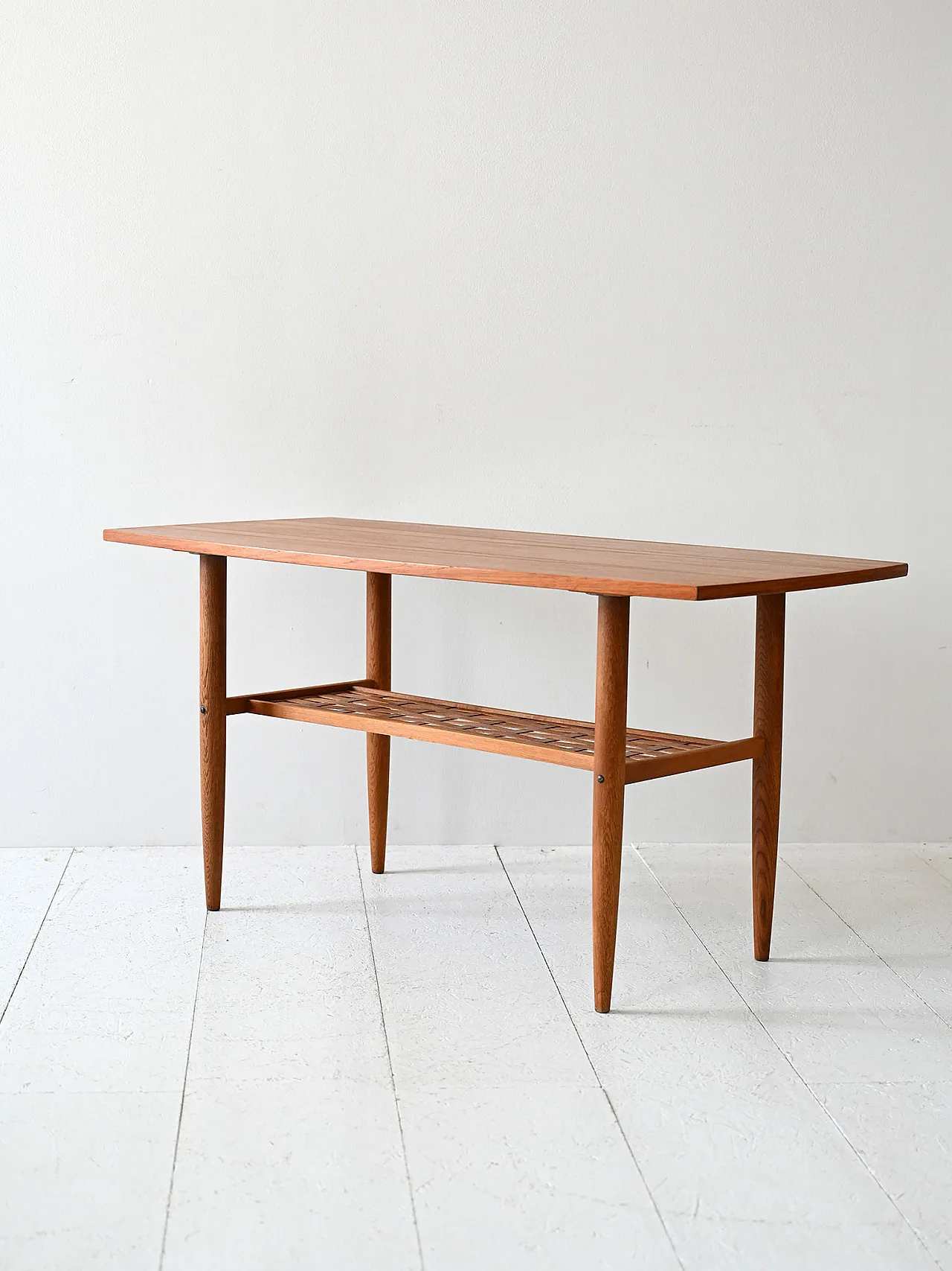 Scandinavian teak coffee table, mid-20th century 4