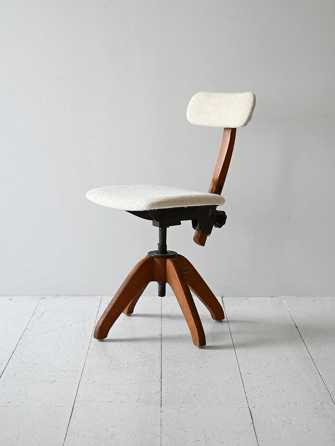 Scandinavian oak office chair, 1920s 2