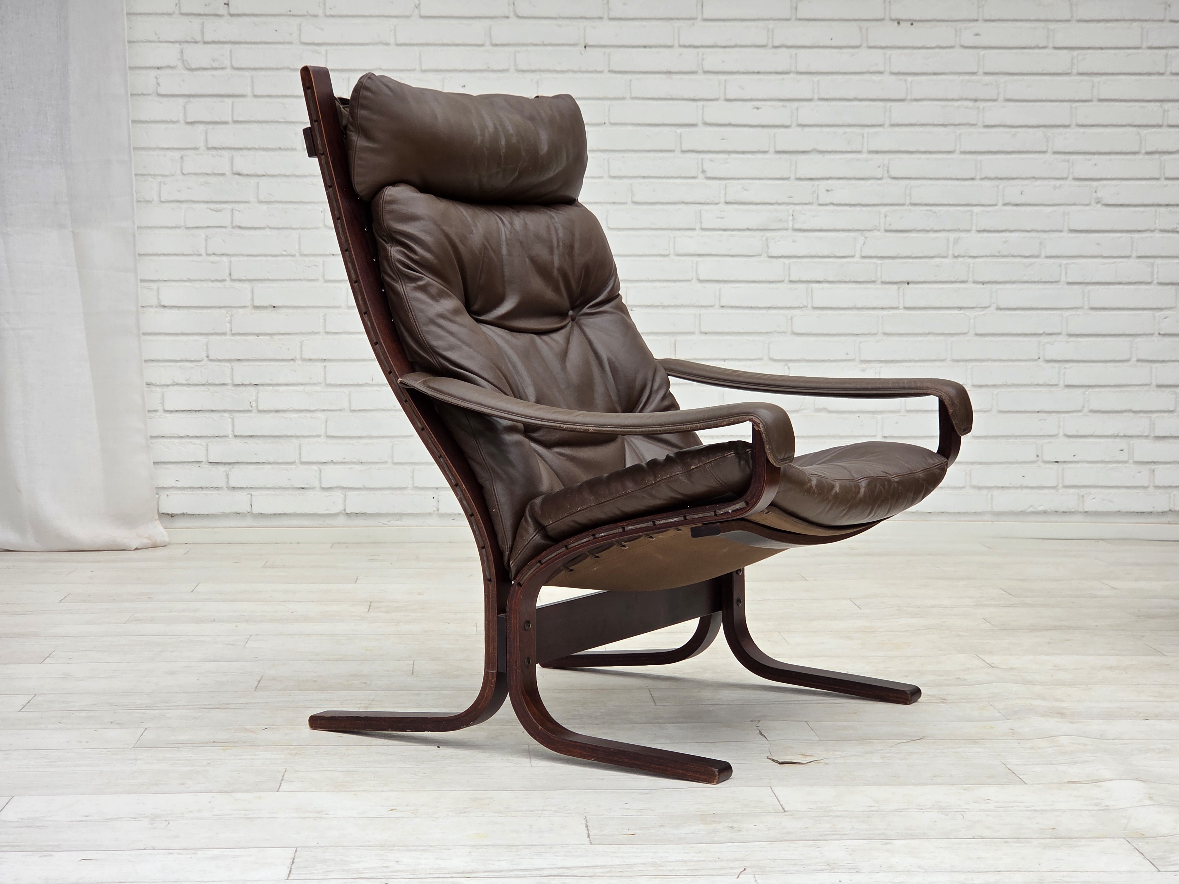 Westnofa SIESTA(シエスタ)本革張りシングルチェア Westnofa SIESTA(シエスタ)本革張りシングルチェア Westnofa SIESTA