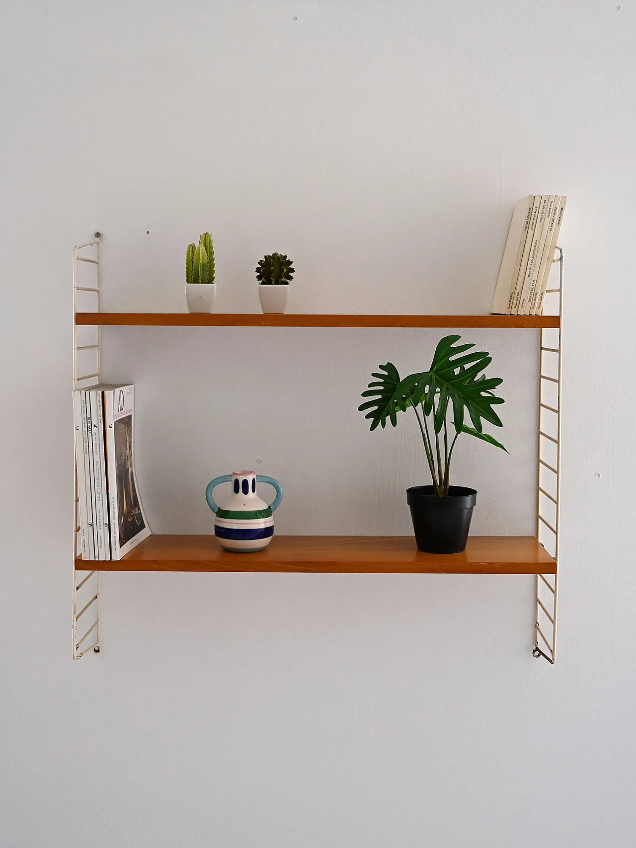 Scandinavian Hylla shelving system in oak, late 20th century 2