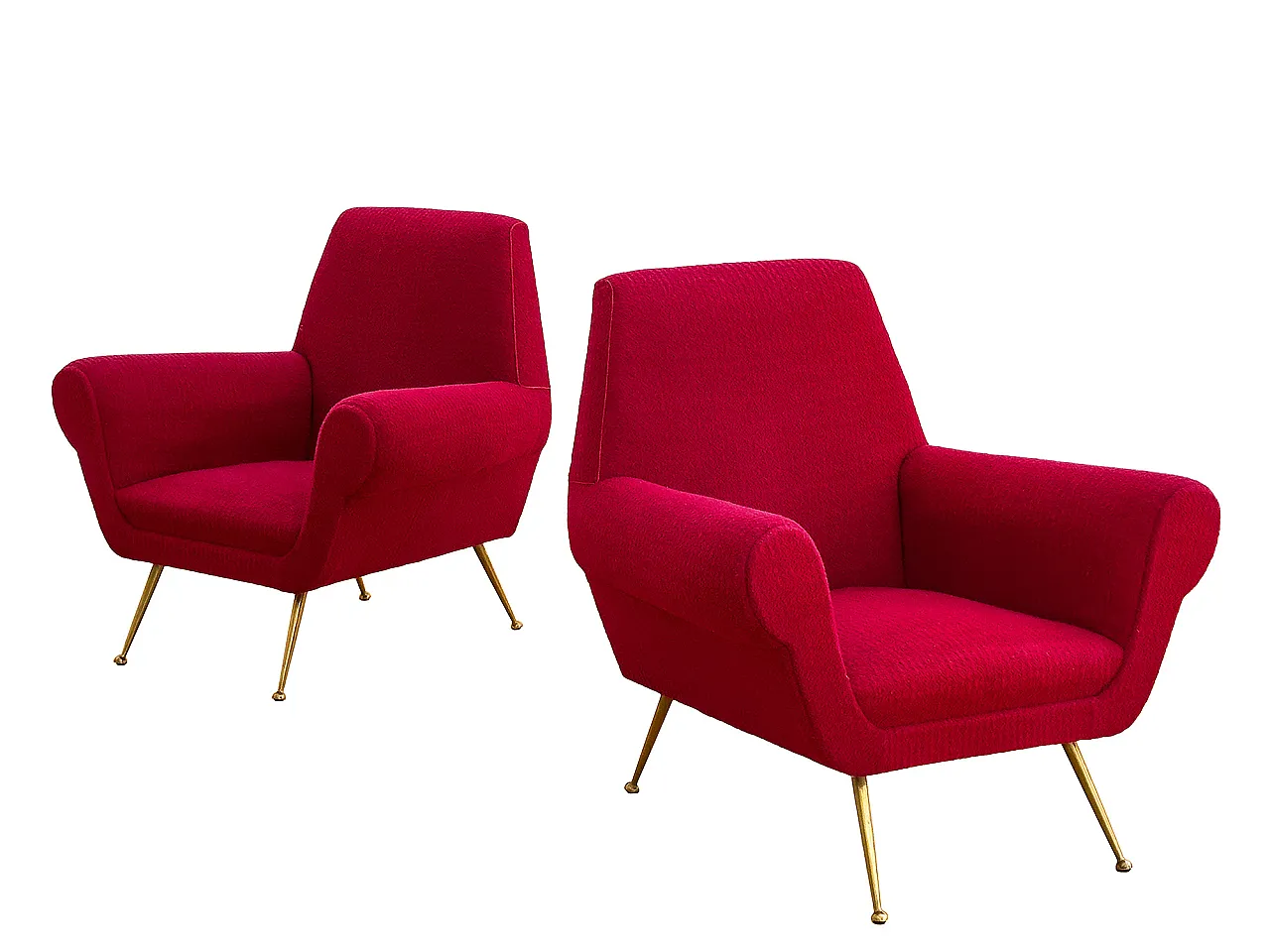 Comò italiano di metà secolo con specchio di Vittorio Dassi, anni '50 1