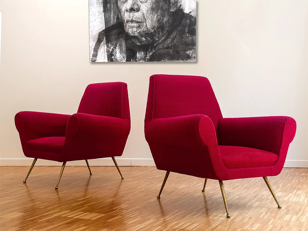 Comò italiano di metà secolo con specchio di Vittorio Dassi, anni '50 3