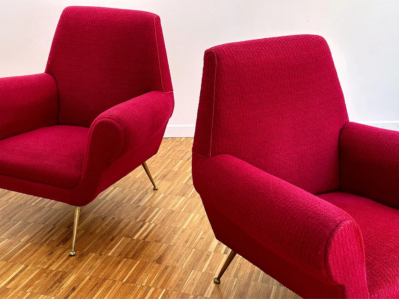 Comò italiano di metà secolo con specchio di Vittorio Dassi, anni '50 4