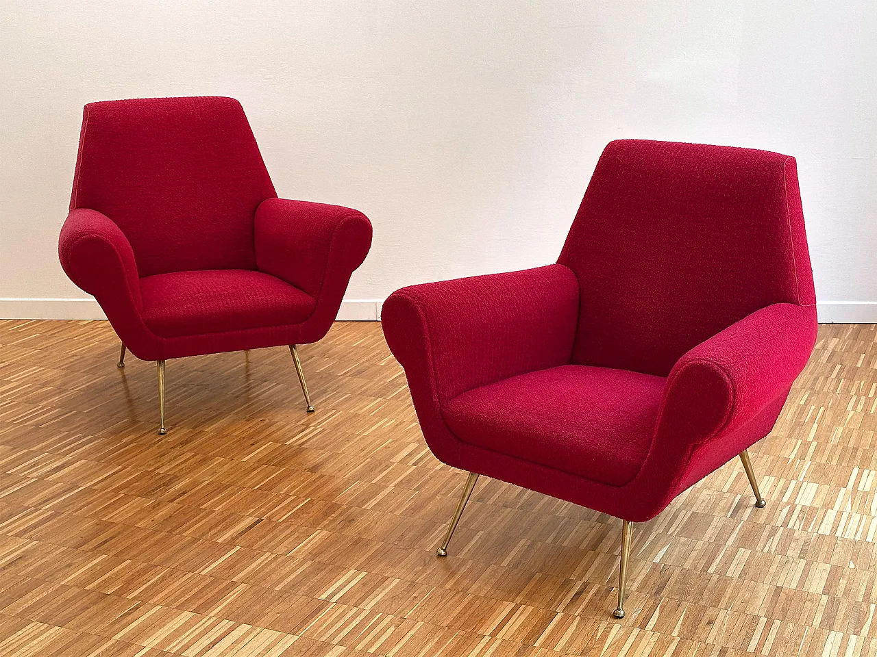 Comò italiano di metà secolo con specchio di Vittorio Dassi, anni '50 5