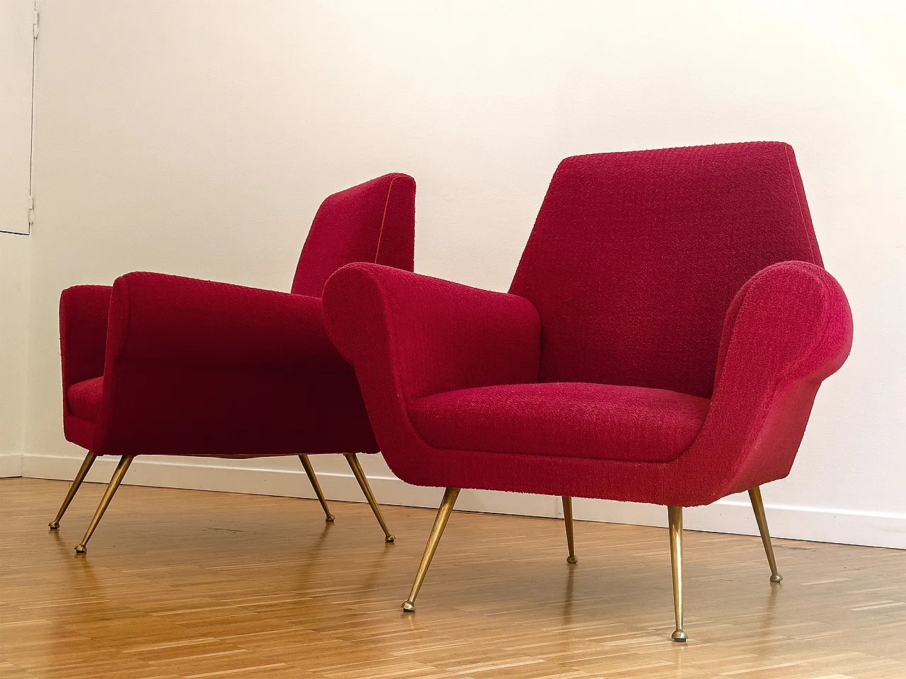 Comò italiano di metà secolo con specchio di Vittorio Dassi, anni '50 8