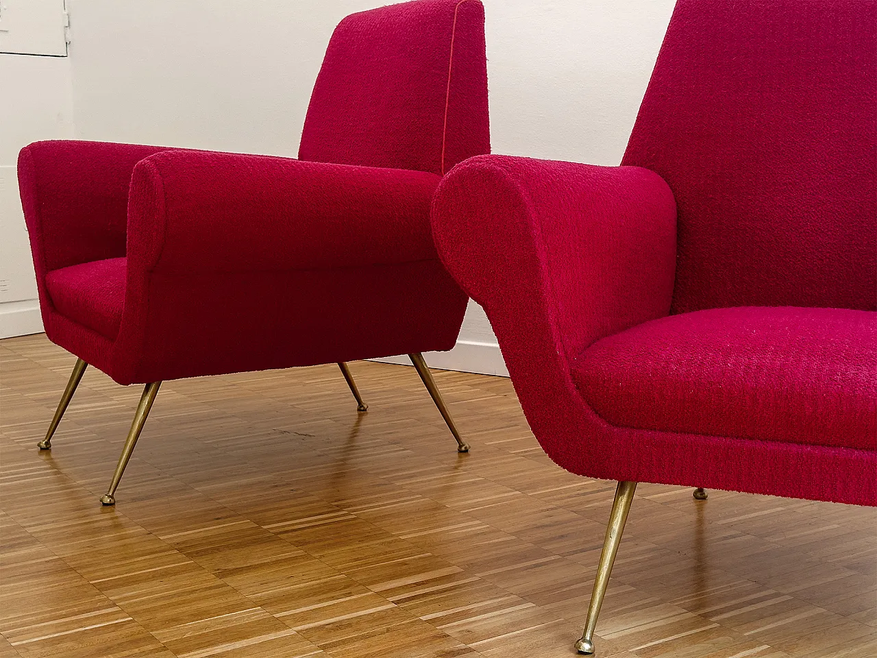 Comò italiano di metà secolo con specchio di Vittorio Dassi, anni '50 9