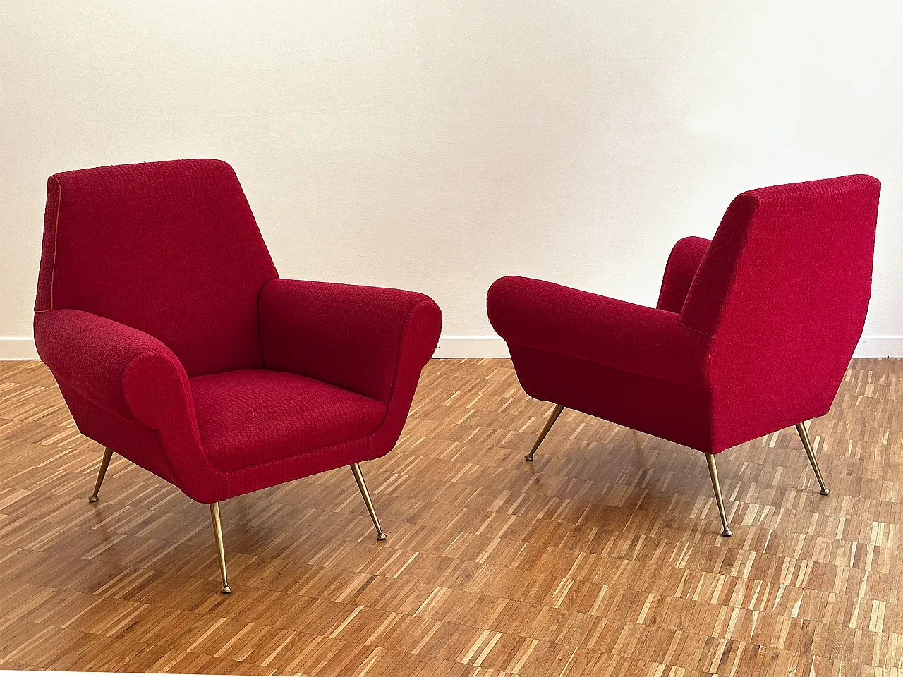 Comò italiano di metà secolo con specchio di Vittorio Dassi, anni '50 10