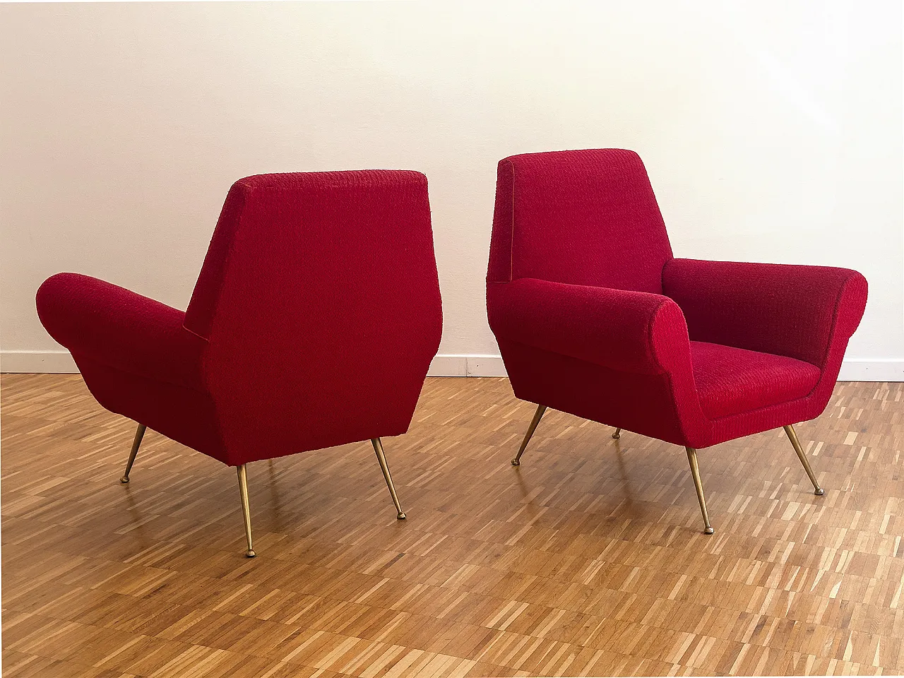 Comò italiano di metà secolo con specchio di Vittorio Dassi, anni '50 11