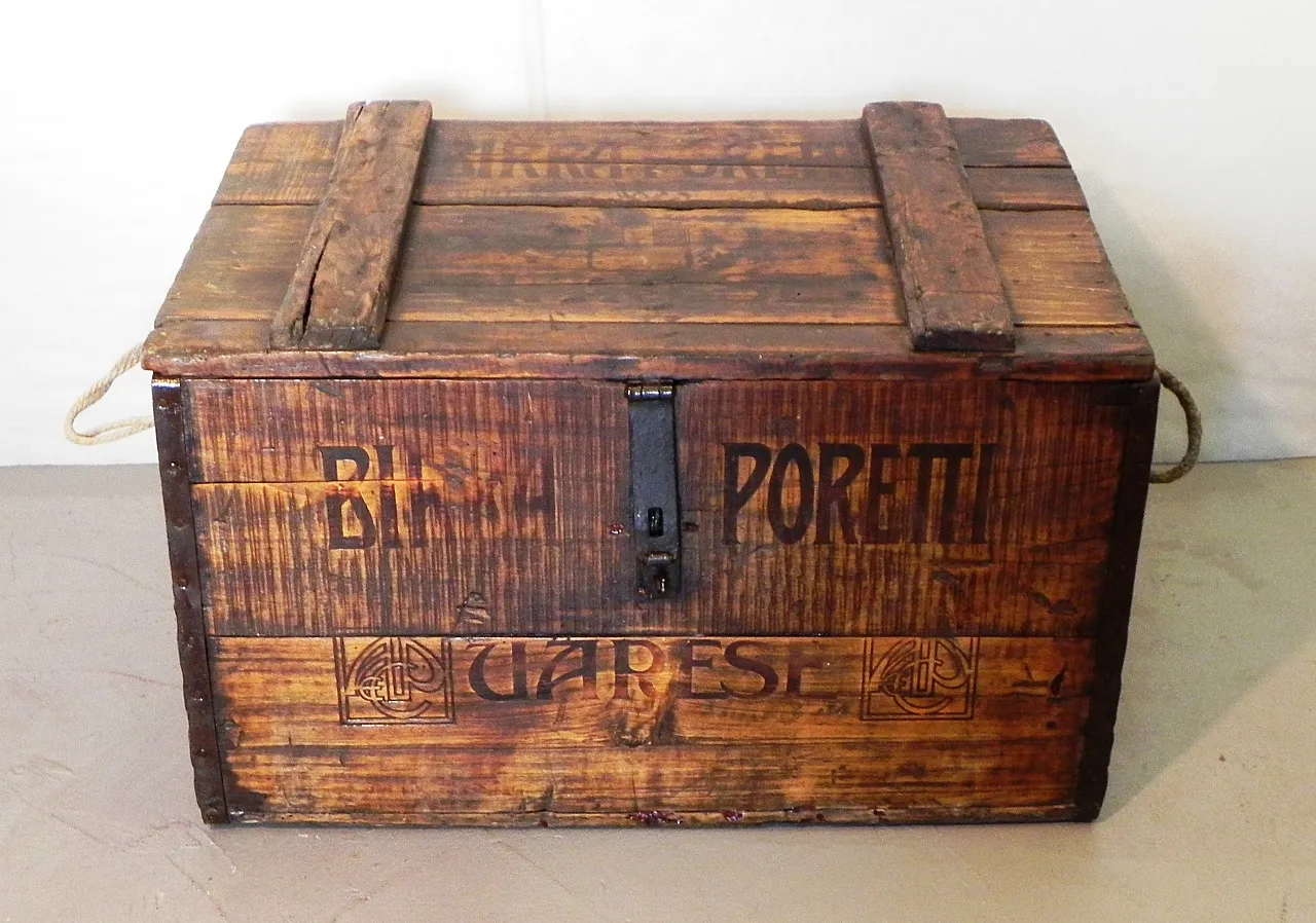 Service table Birra Poretti on wheels, 1912 7