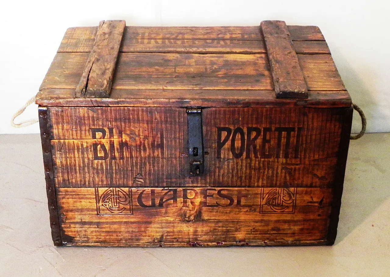 Service table Birra Poretti on wheels, 1912 9