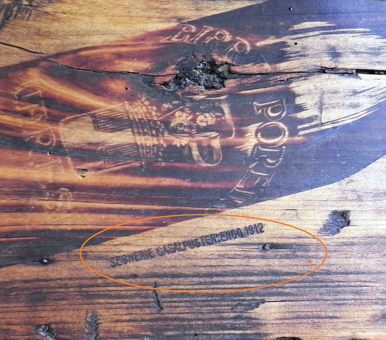 Service table Birra Poretti on wheels, 1912 14