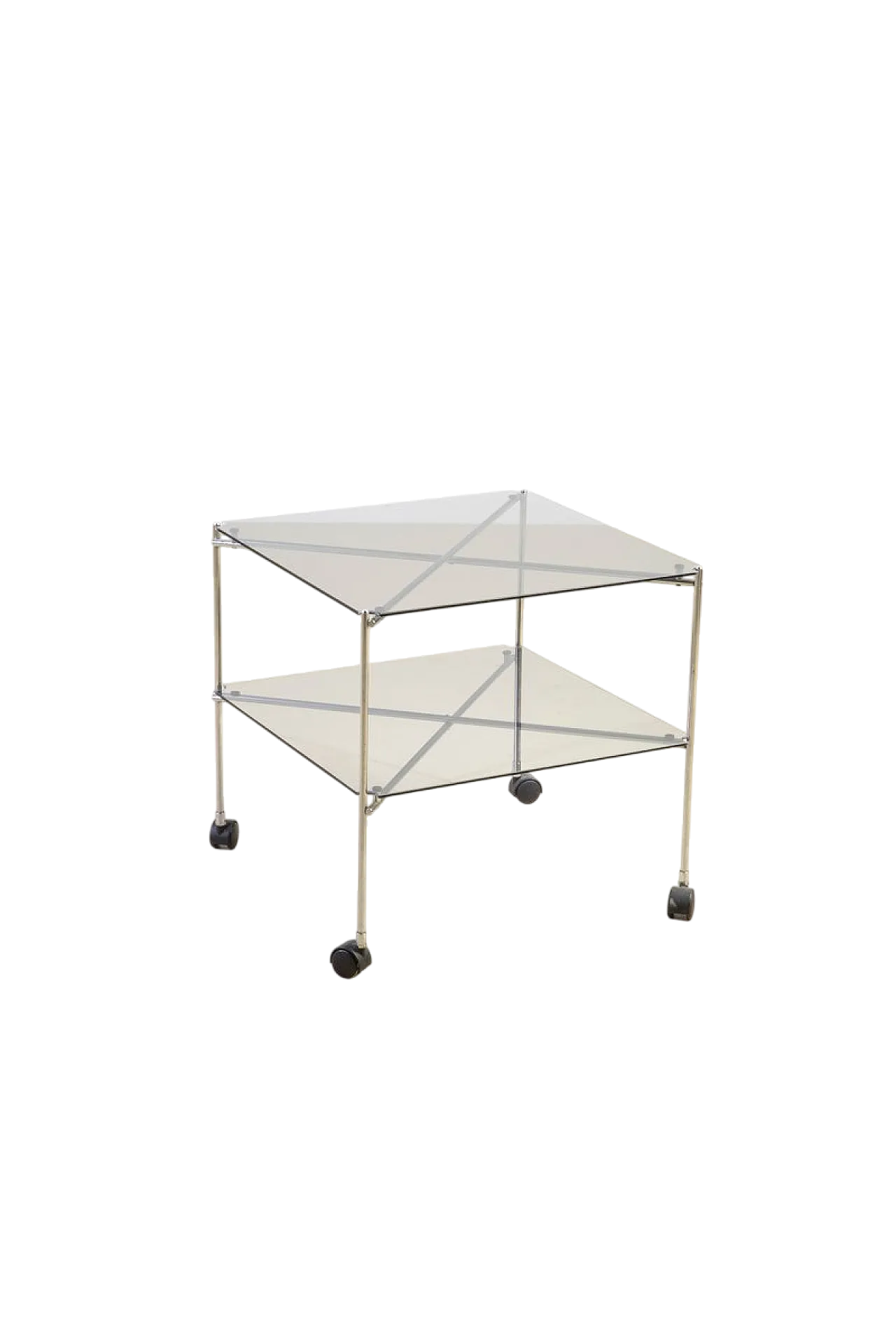 Tavolino da caffè Biplano di Bruno Munari per Robots Milano, anni '70 9