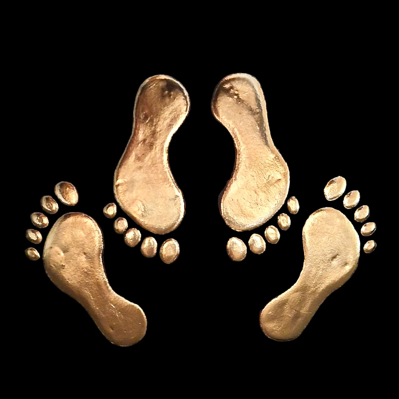 Erotic emoticon 23kt gold gilded in frame limited edition 3