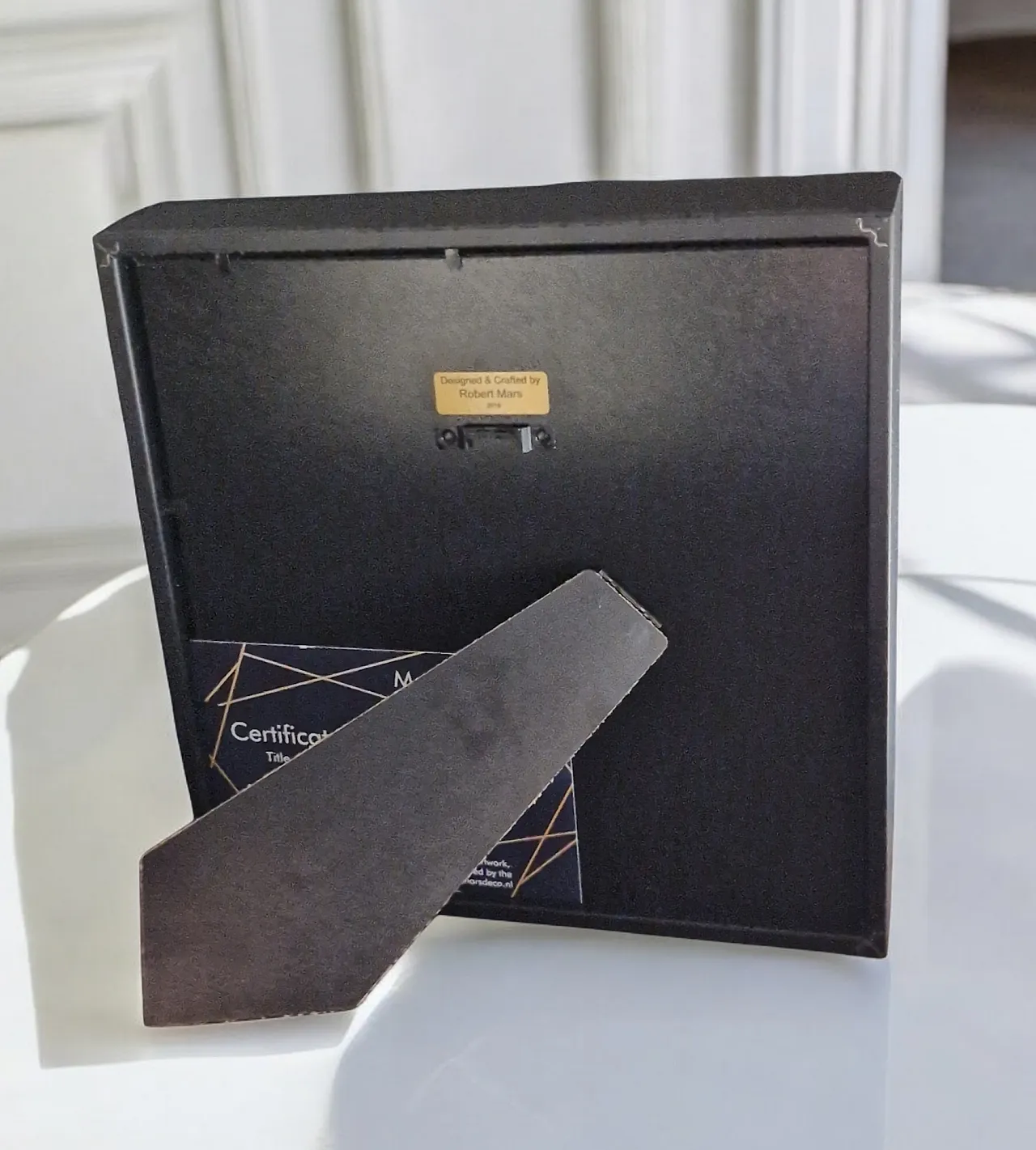 Erotic emoticon 23kt gold gilded in frame limited edition 9