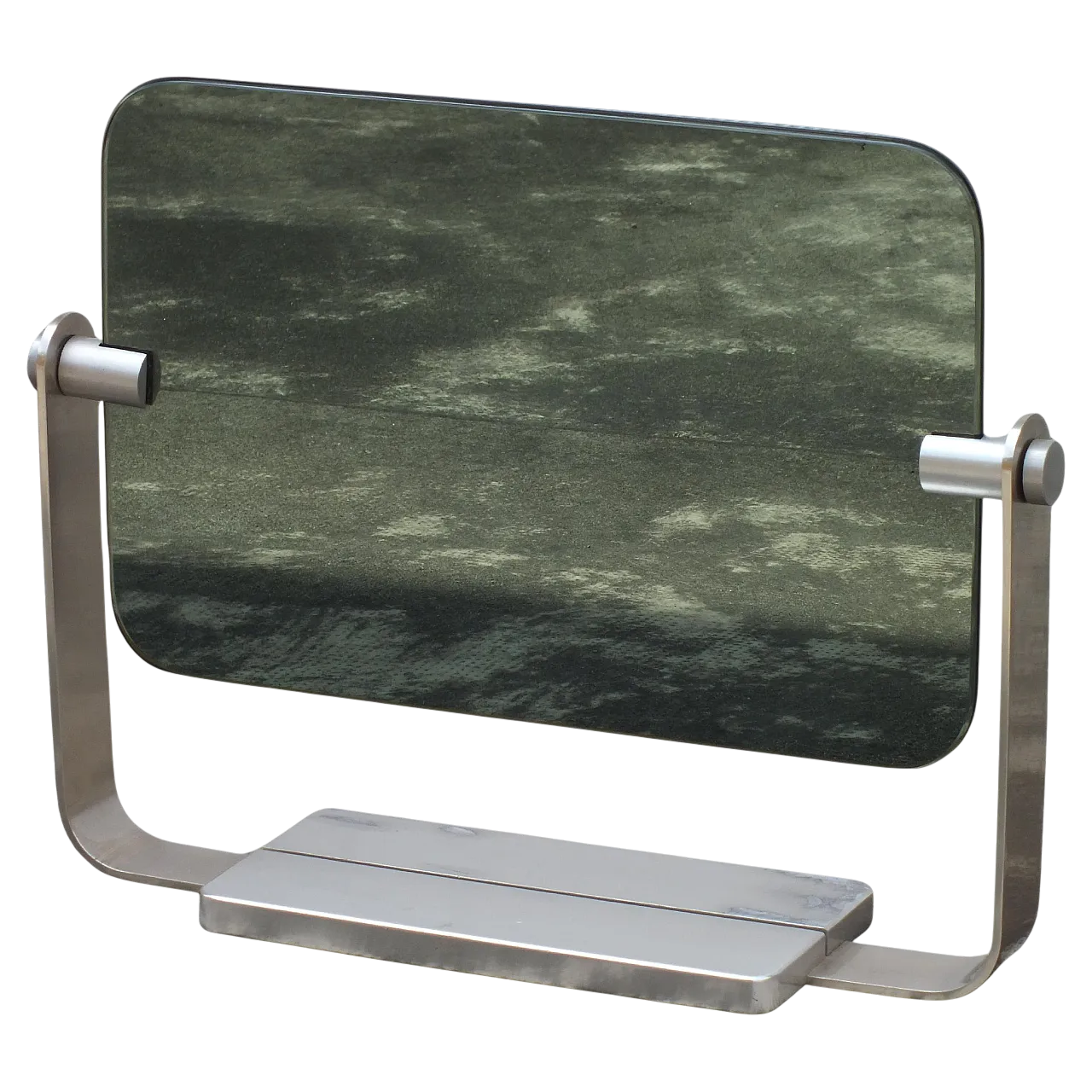 Specchio da tavolo inclinabile di Paolo Caliani per Linea T, anni '70 14