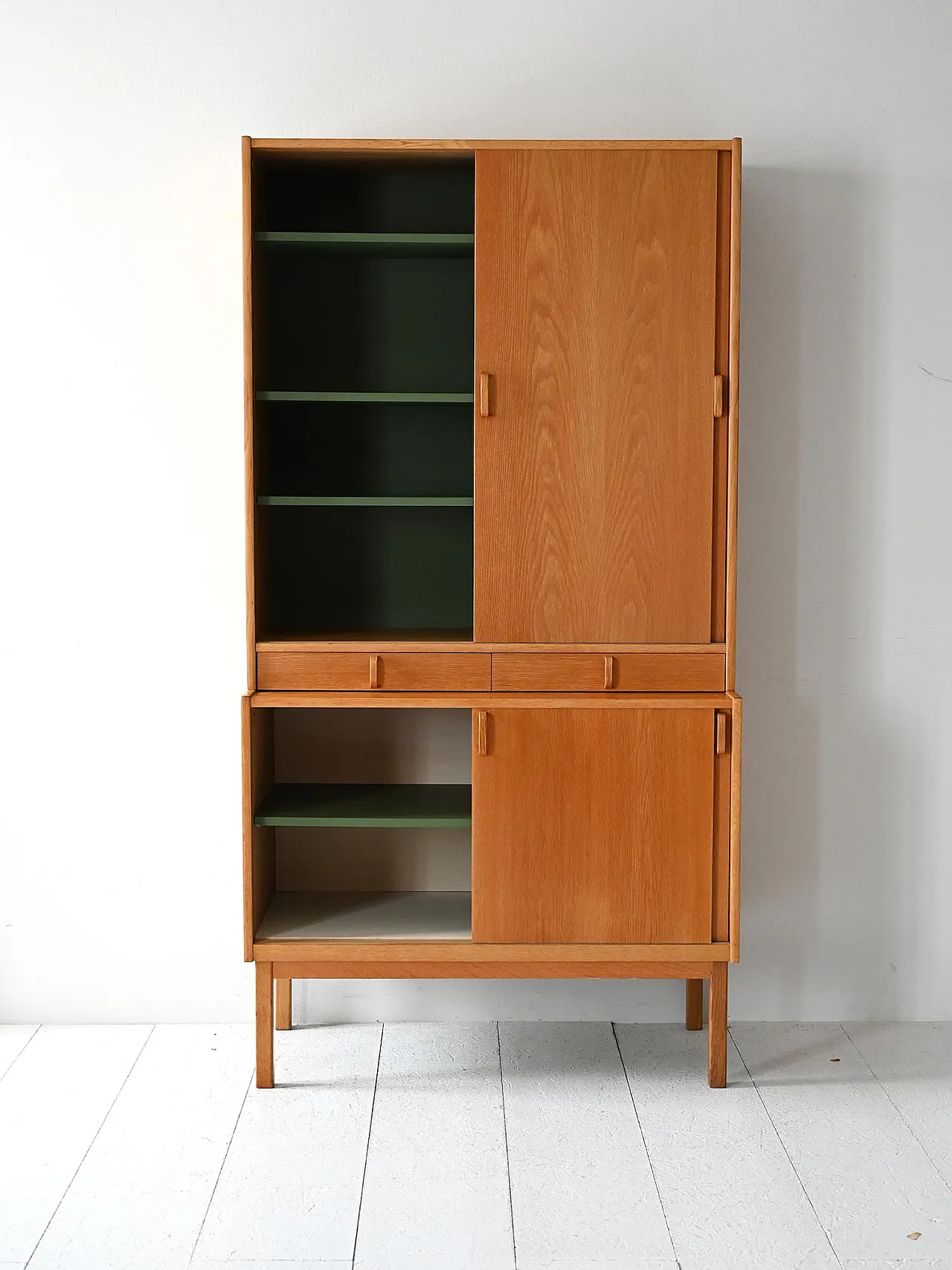 Libreria scandinava Bodafors in rovere 3