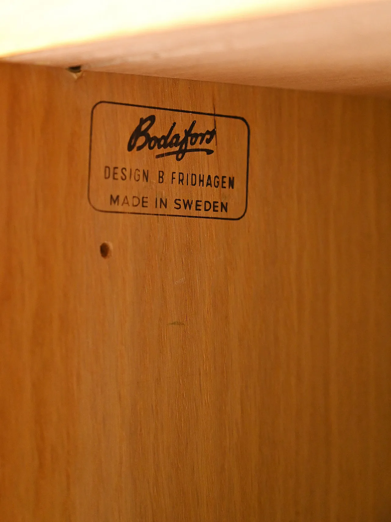 Libreria scandinava Bodafors in rovere 8