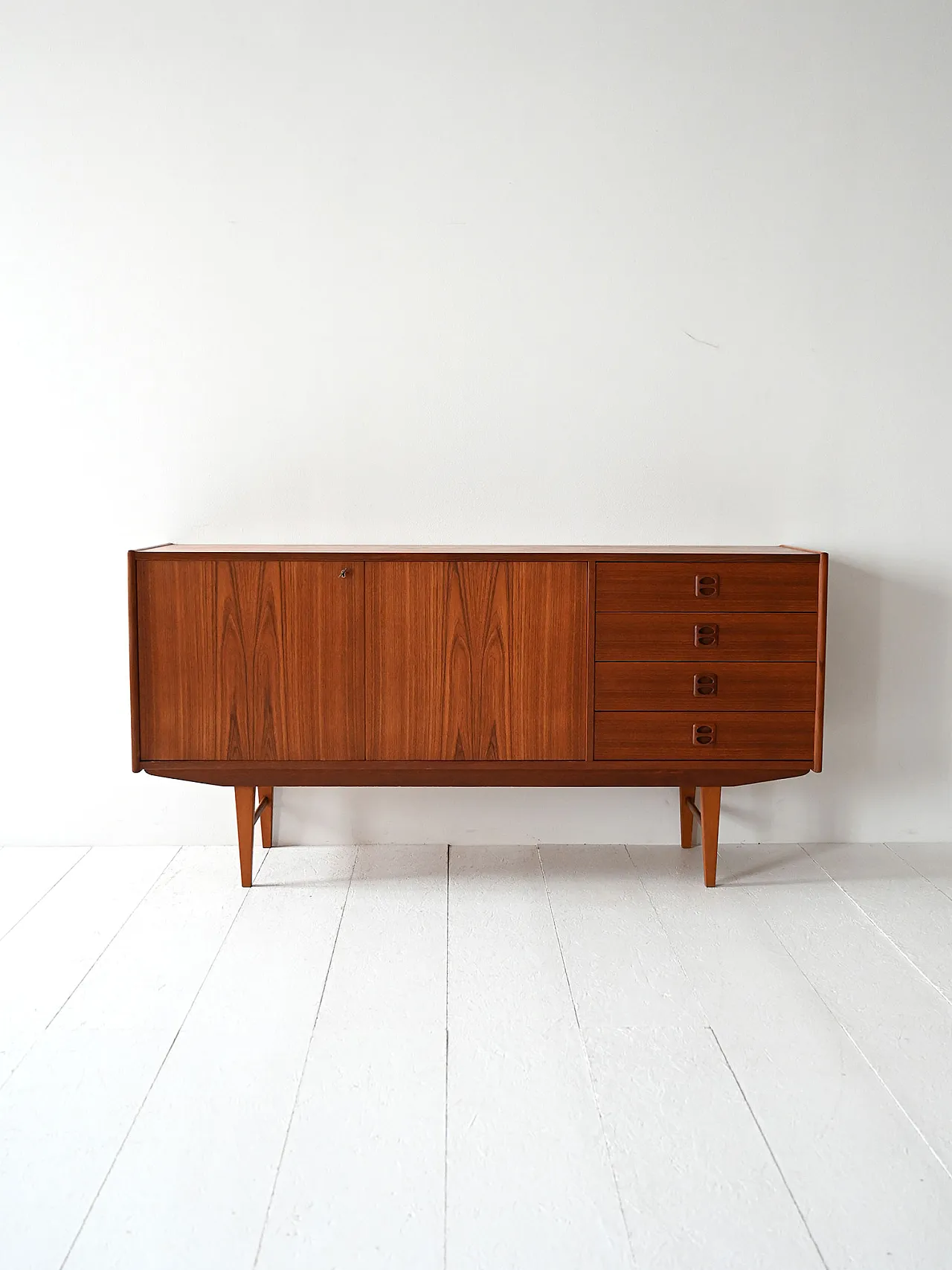 Scandinavian teak sideboard, mid-20th century 2