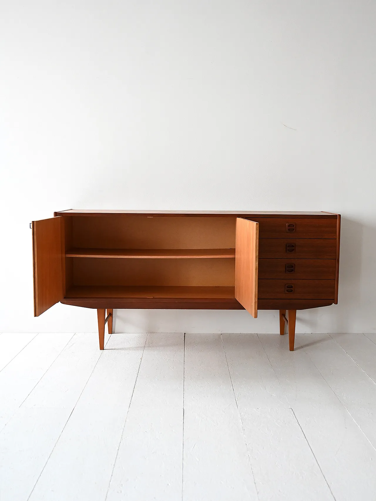 Scandinavian teak sideboard, mid-20th century 3