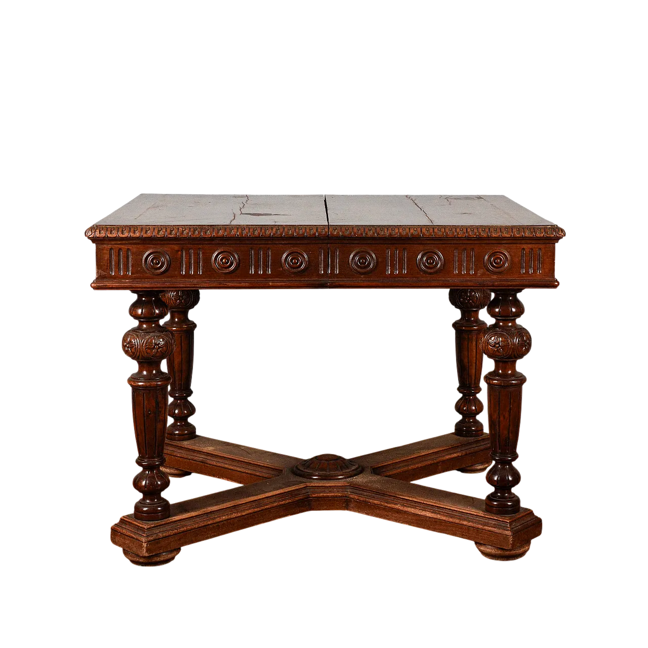 Tavolo allungabile in legno, '800 9