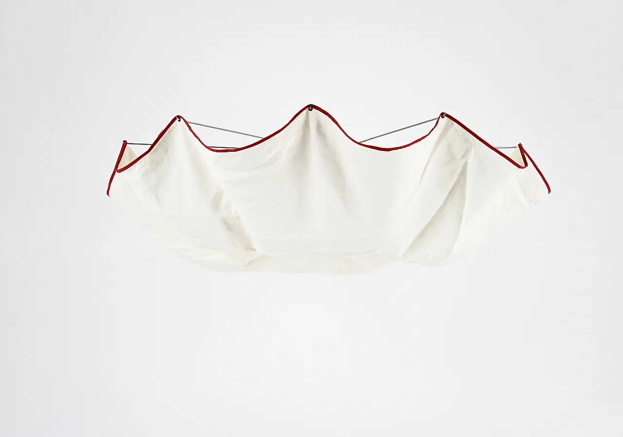 Lampada a soffitto "Celestia" di Tobia Scarpa per Flos, anni '80 3