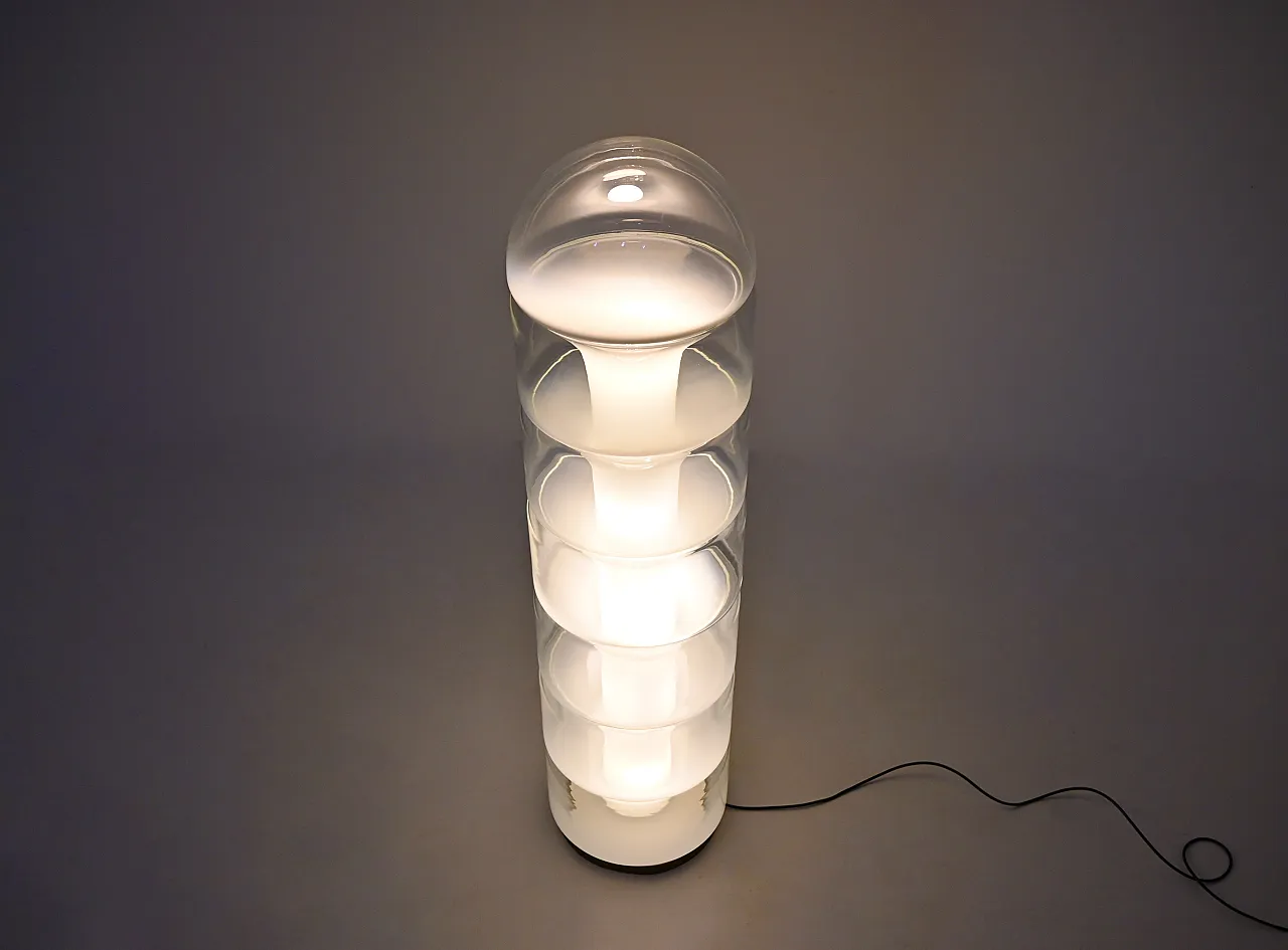 Sfumato LT316 lampada in vetro Murano di Carlo Nason per Mazzega, 1970 3