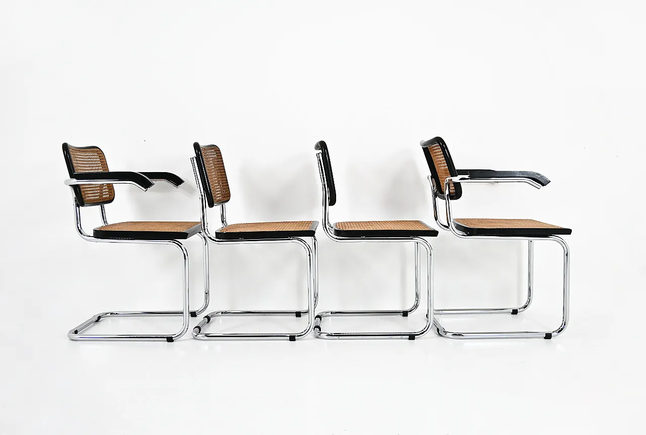 Dining Chairs Style B32 By Marcel Breuer, set of 4 4