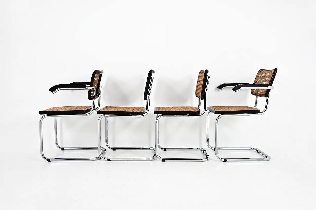 Dining Chairs Style B32 By Marcel Breuer, set of 4 6