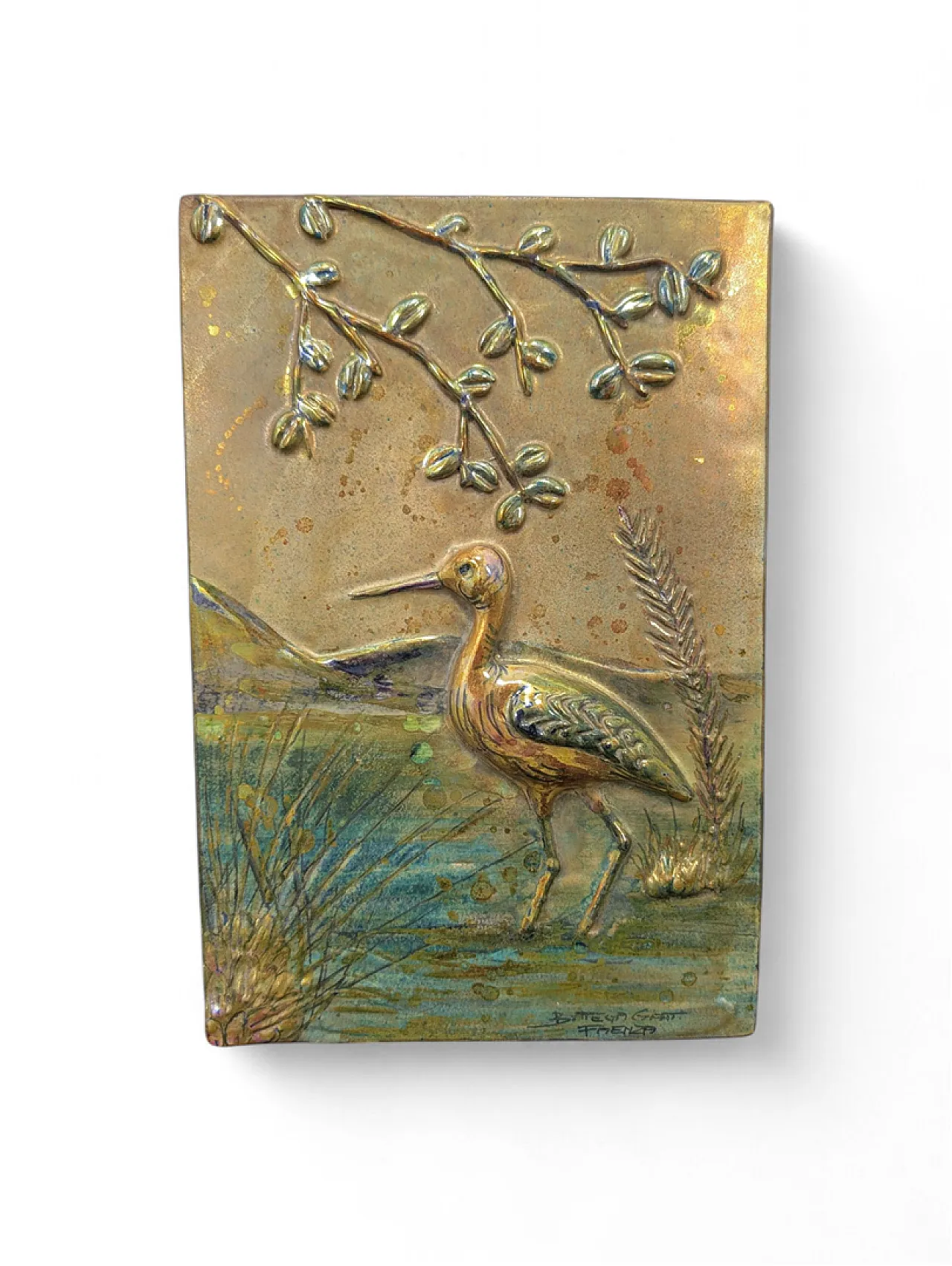 Pair of ceramics by Bottega Gatti, Faenza, 60s 3