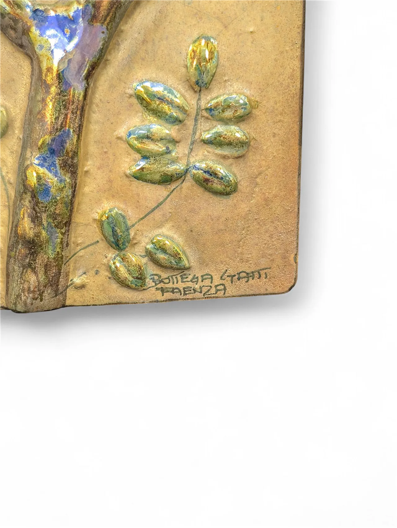 Pair of ceramics by Bottega Gatti, Faenza, 60s 4