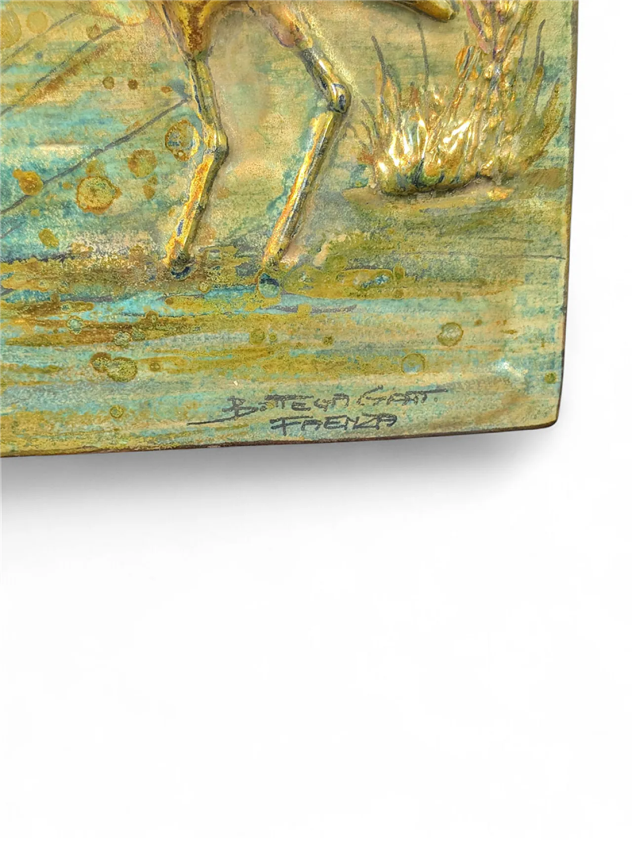 Pair of ceramics by Bottega Gatti, Faenza, 60s 5