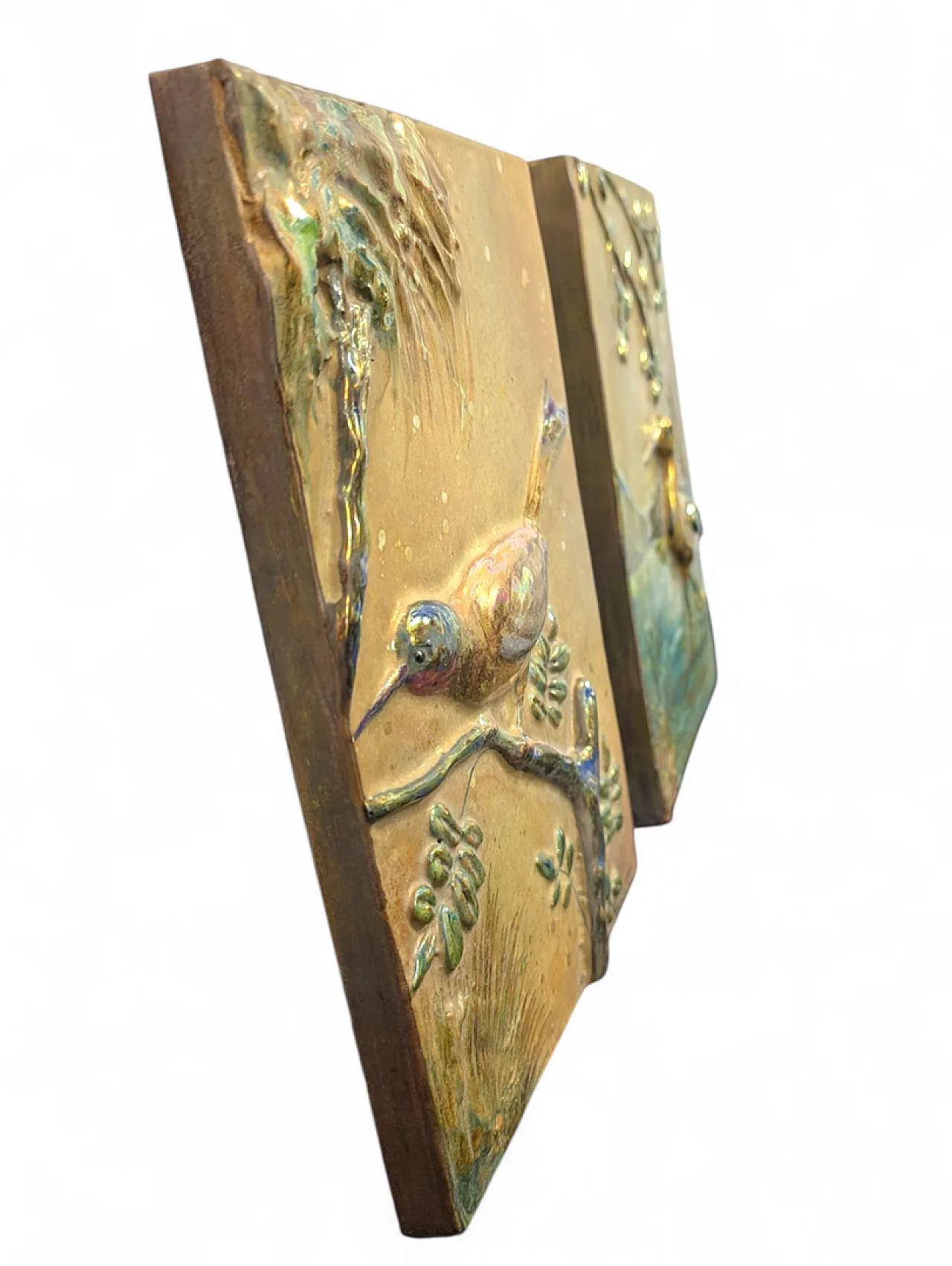 Pair of ceramics by Bottega Gatti, Faenza, 60s 7