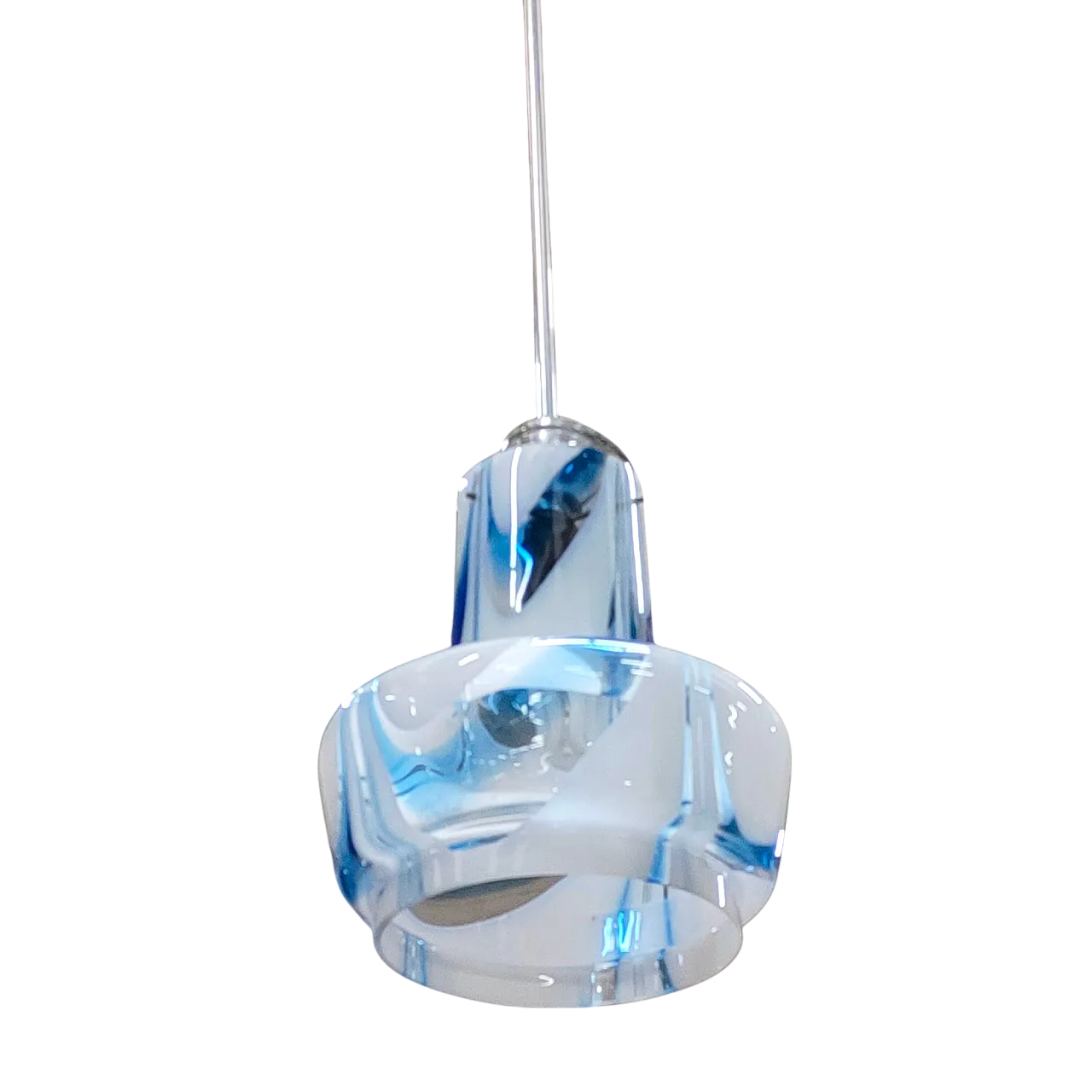 Murano glass suspension lamp, 1970s 12