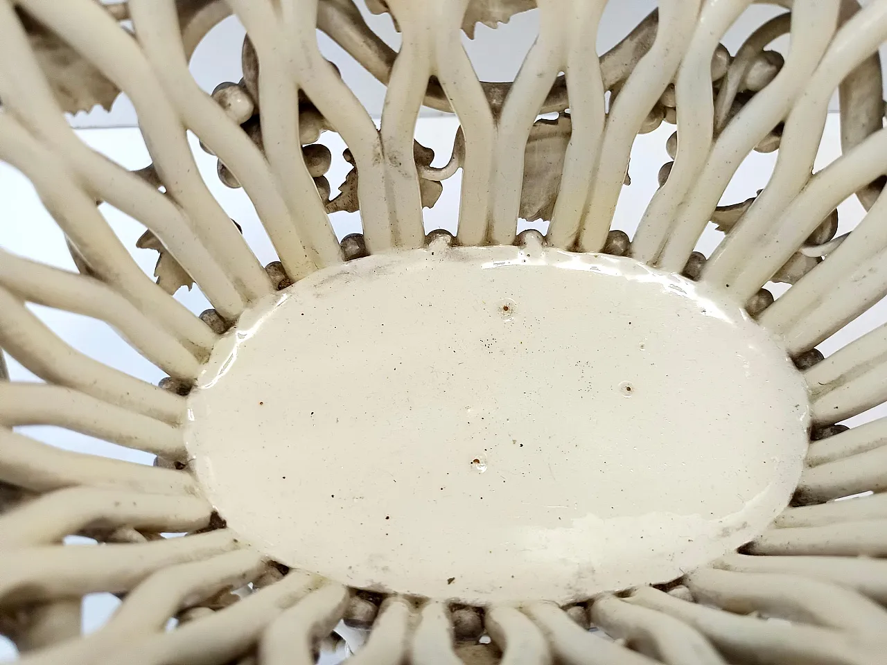 Fruttiera o centrotavola in ceramica di Charles de Boissimon, Francia 9