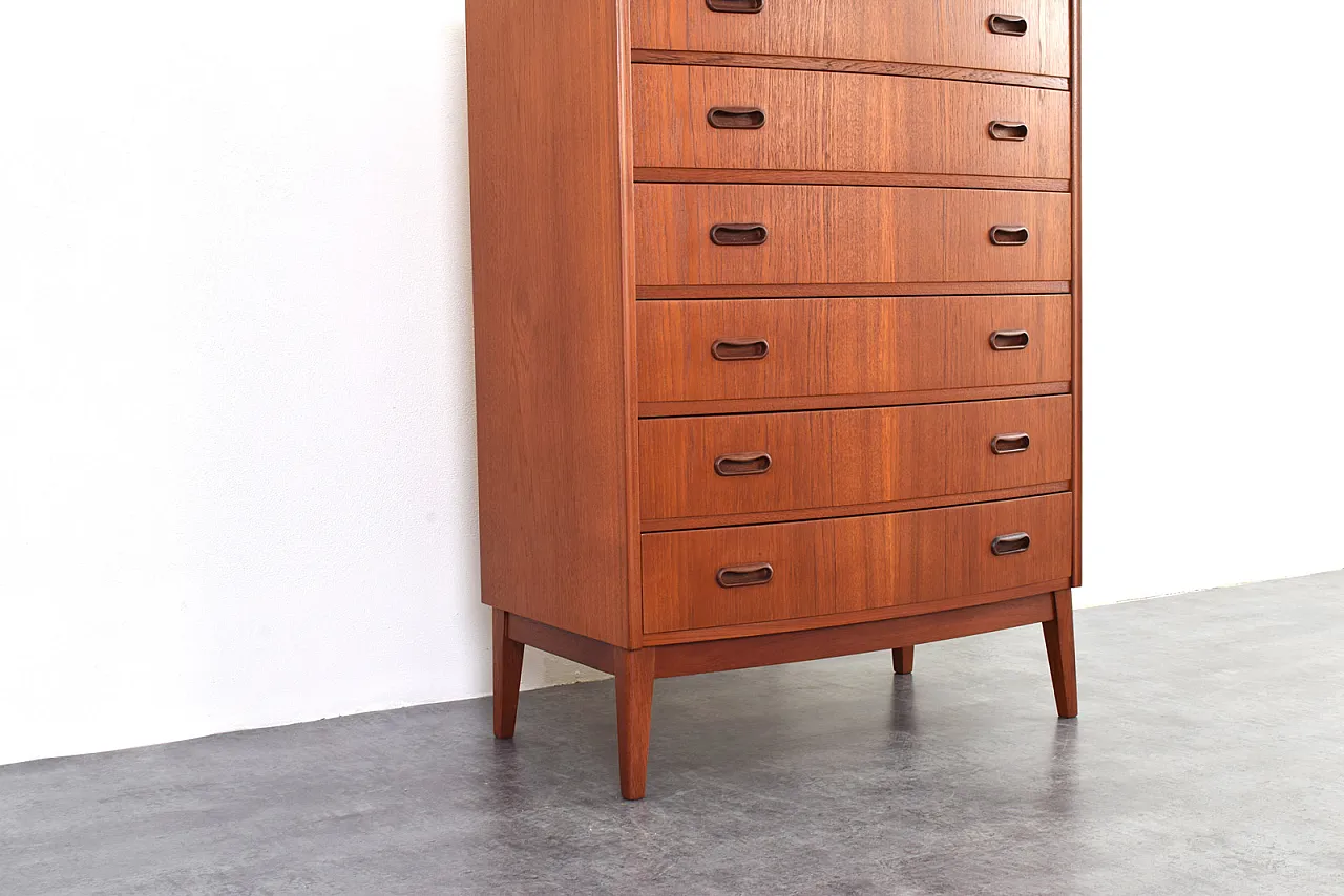 Mid-Century Danish Teak Chest of Drawers, 1960s 13