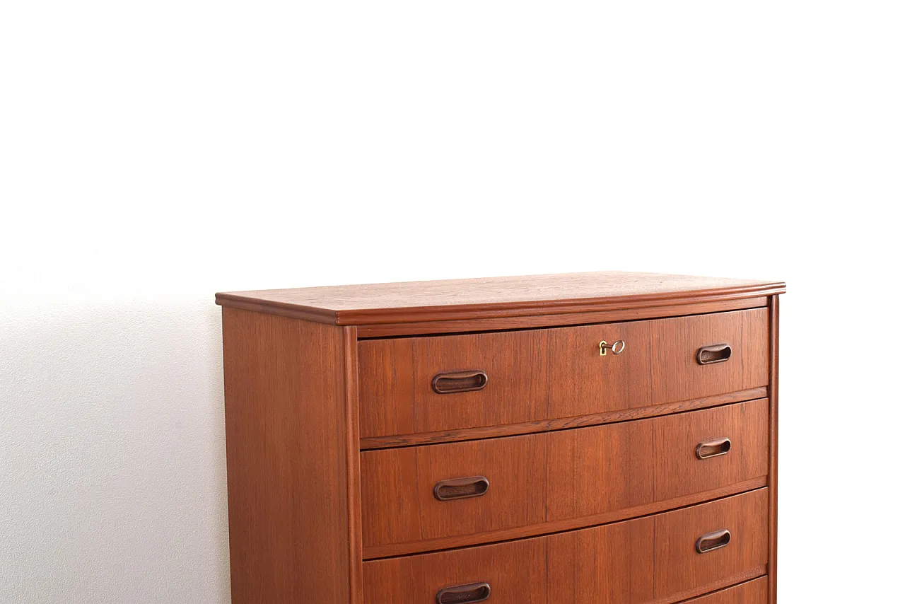 Mid-Century Danish Teak Chest of Drawers, 1960s 14