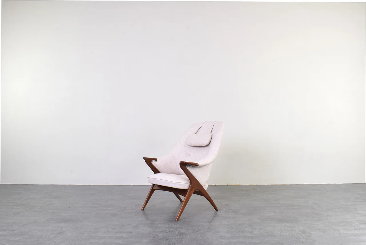Mid-Century Teak Bravo Chair by Sigurd Resell for Rastad & Relling, 19 2