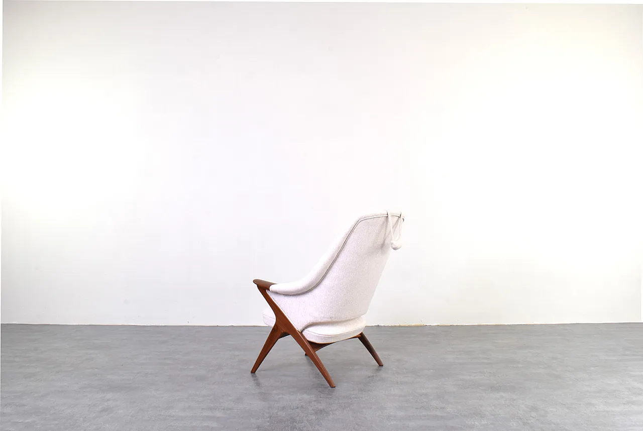 Mid-Century Teak Bravo Chair by Sigurd Resell for Rastad & Relling, 19 6