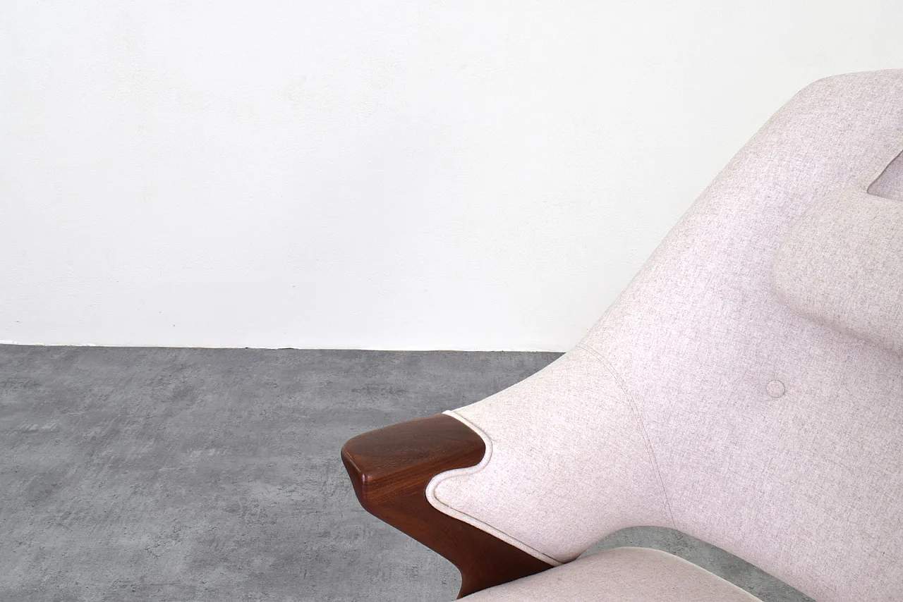 Mid-Century Teak Bravo Chair by Sigurd Resell for Rastad & Relling, 19 9