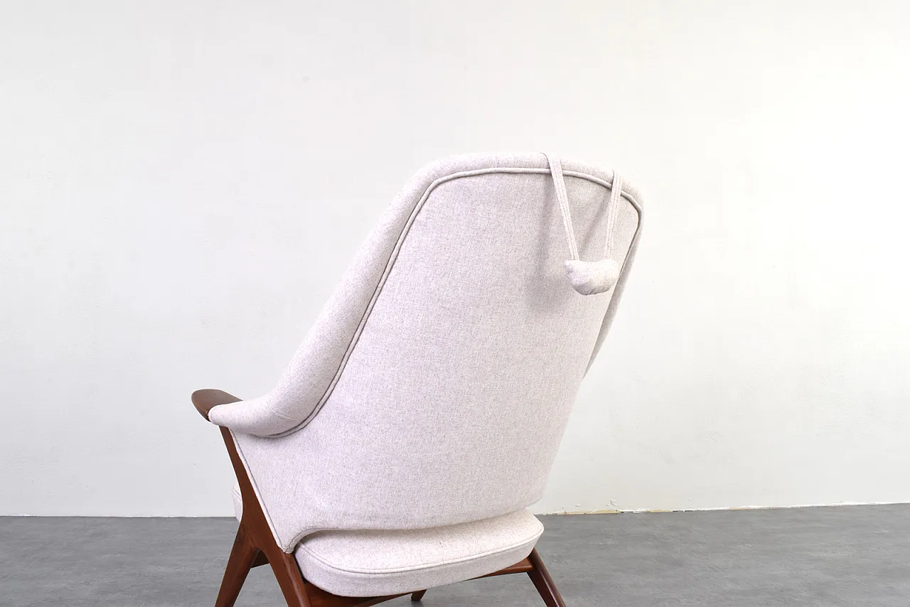 Mid-Century Teak Bravo Chair by Sigurd Resell for Rastad & Relling, 19 12