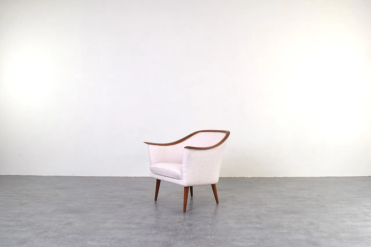 Poltrone di Fredrik A. Kayser per Vatne Lenestolfabrik teak, anni '60 6