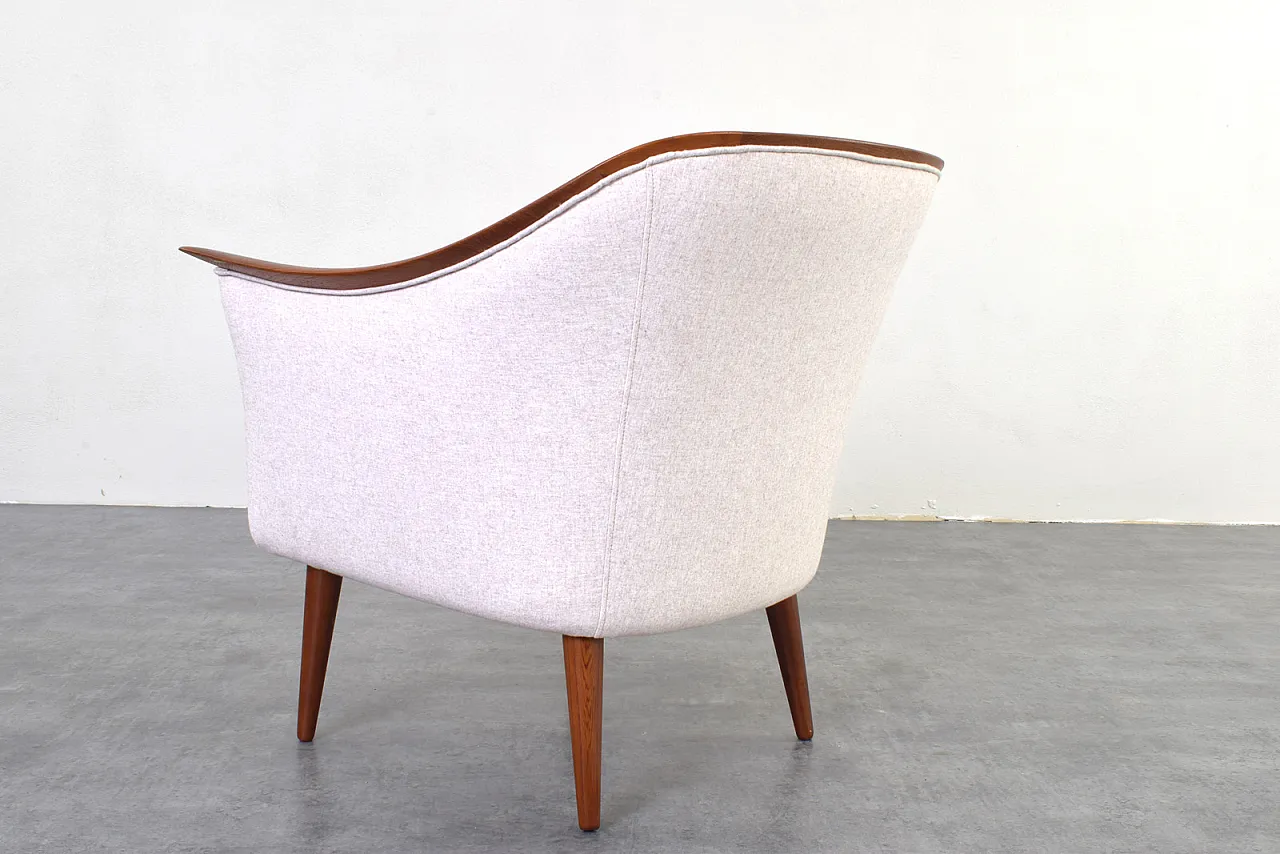 Poltrone di Fredrik A. Kayser per Vatne Lenestolfabrik teak, anni '60 15