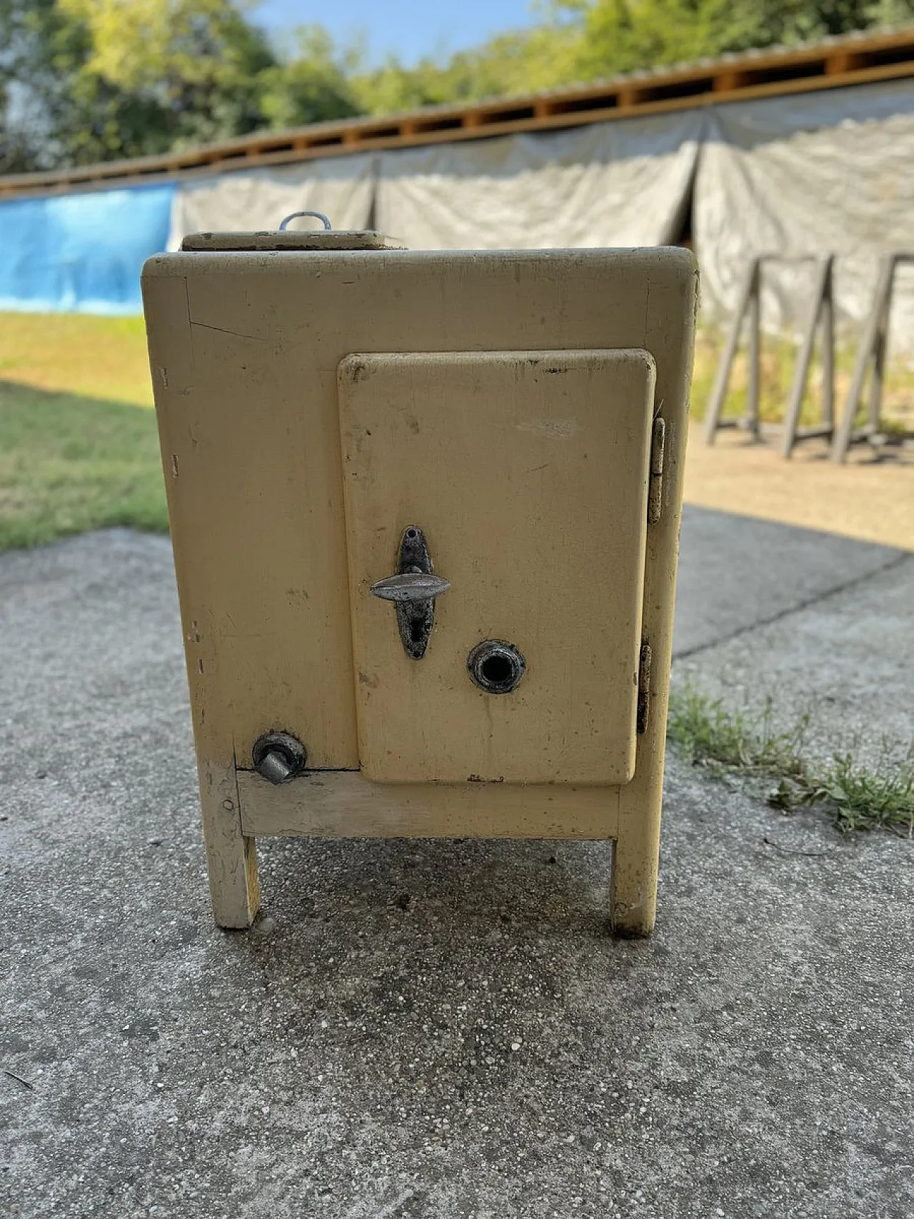 Vetrina del ghiaccio dipinta di Fülek, primo '900 1