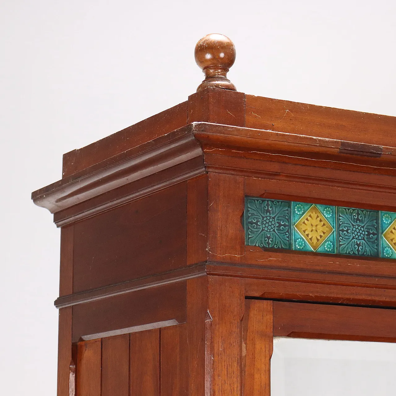 Armadio a cassetti in mogano, fine '800 3